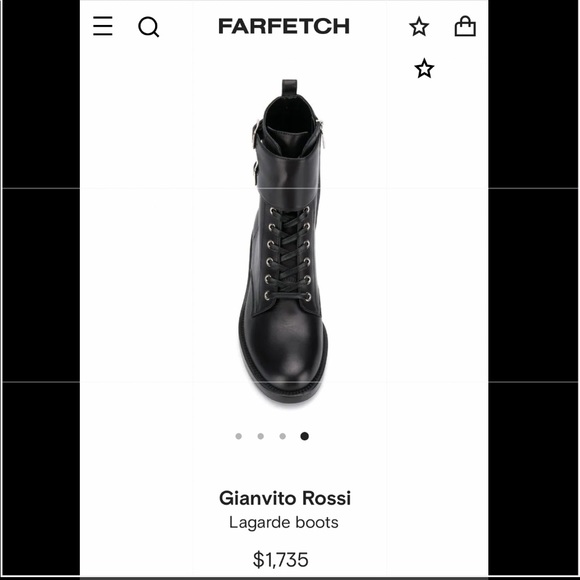 Gianvito Rossi Lagarde Black boots size 38 / 8 - Picture 3 of 15